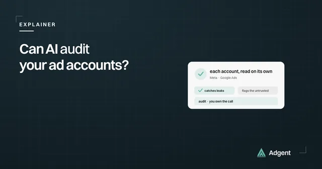 Can AI audit your ad accounts?