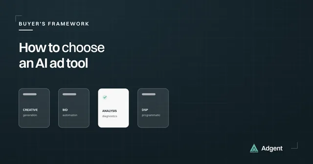 How to choose an AI media buying tool