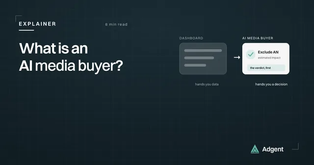 What is an AI media buyer?